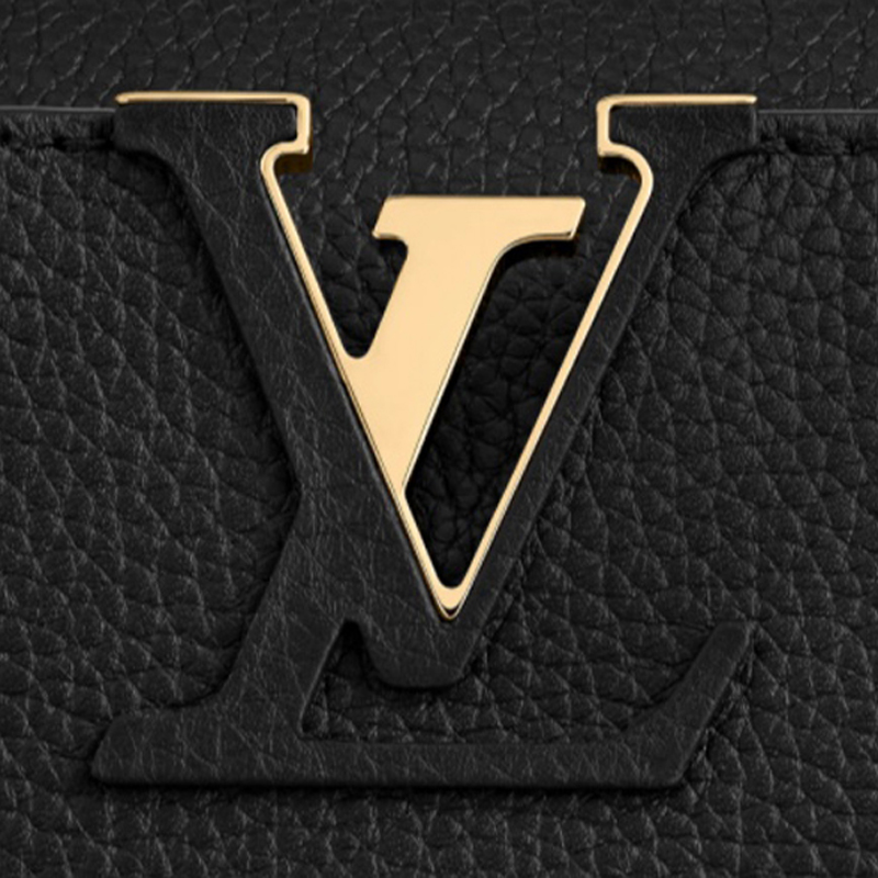 Louis Vuitton CAPUCINES MM  Handbag M58732 Black